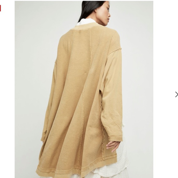 Free People Iggy Pullover, size Small, color Untold Gold, like new! - Picture 2 of 10